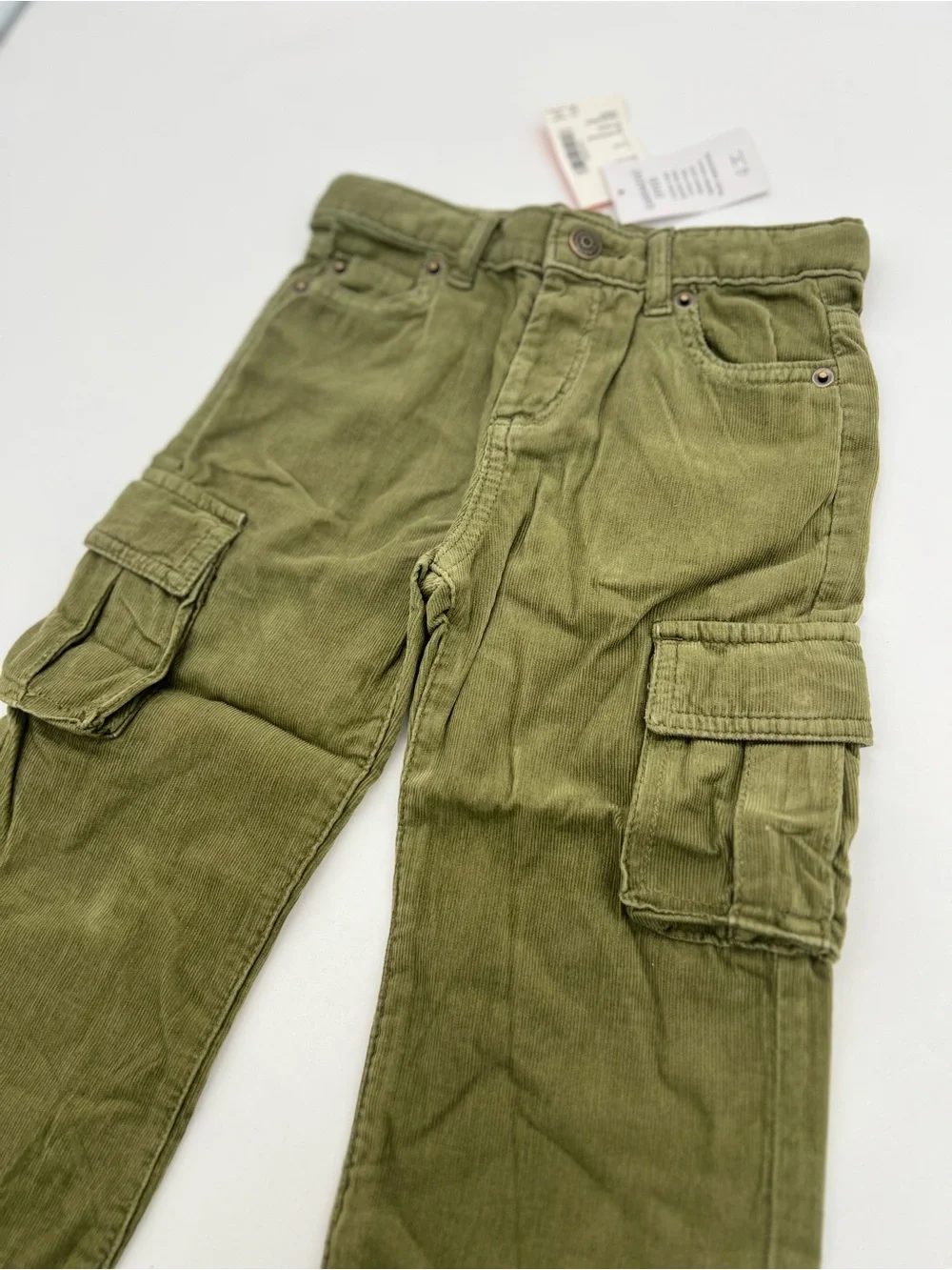 NWT Gymboree Toddlers Boy's Cargo Pants Size 2T Dark Green